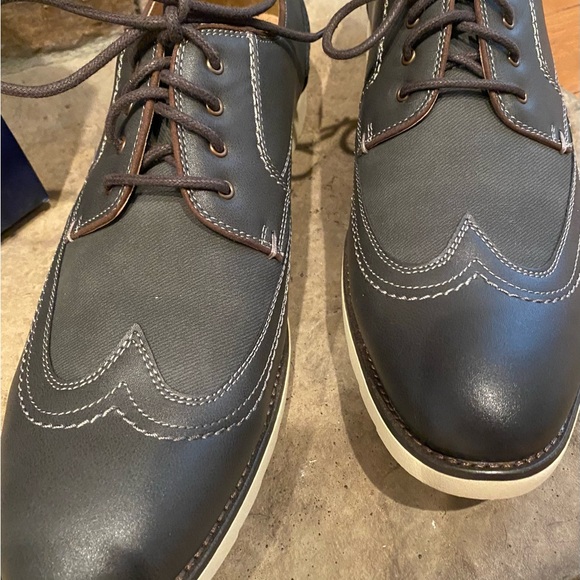 Dockers Men’s Maxwell Business Casual Shoes Grey 12M - Picture 3 of 9